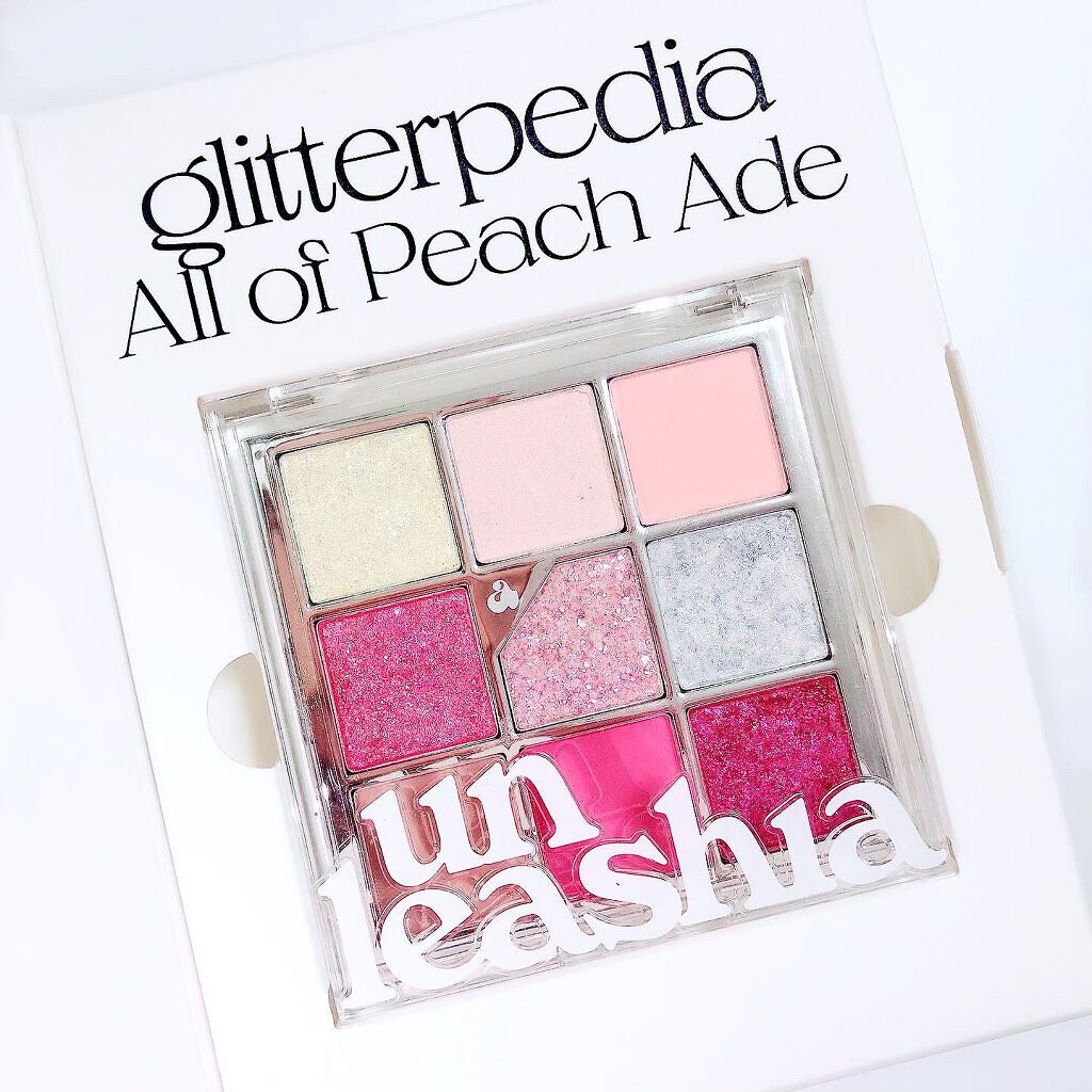 グリッターペディアアイパレット/unleashia/アイシャドウパレットを使ったクチコミ（1枚目）