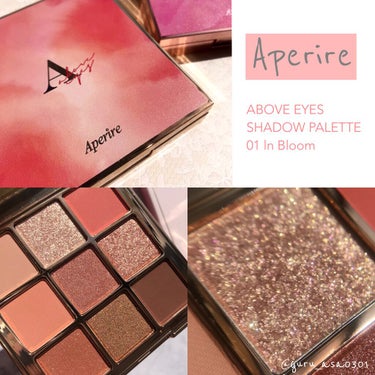 Avove Eyes Shadow palette/Aperire/アイシャドウパレットを使ったクチコミ（1枚目）