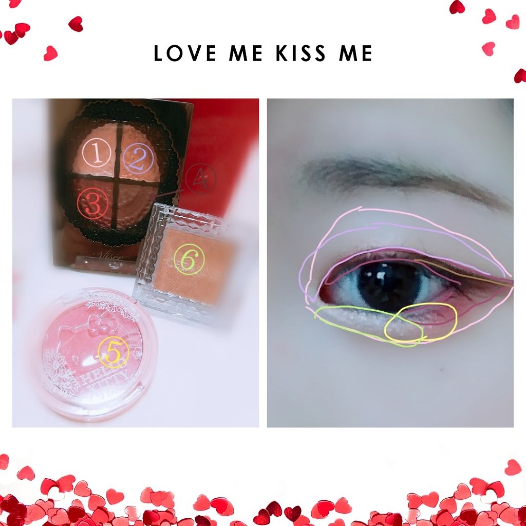 Blooming Kitty パウダーチーク/DAISO/パウダーチークを使ったクチコミ（3枚目）