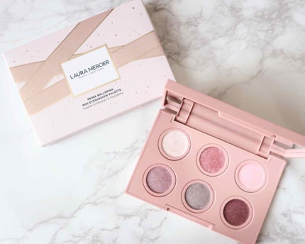 プリマ バレリーナ ミニ アイシャドウ パレット/ローラ メルシエ/アイシャドウパレットを使ったクチコミ(1枚目)