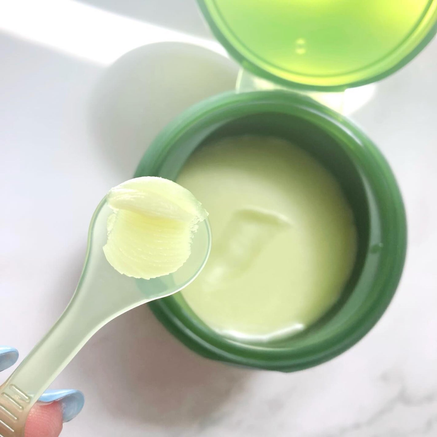 グリーンディープポアクレンジングバーム/Dr.G/クレンジングバームを使ったクチコミ(4枚目)