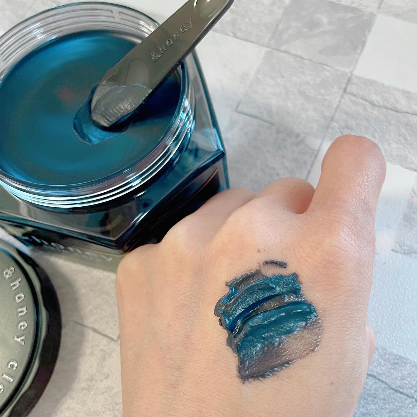 アンドハニー クレンジングバーム ブラック/&honey/クレンジングバームを使ったクチコミ(3枚目)