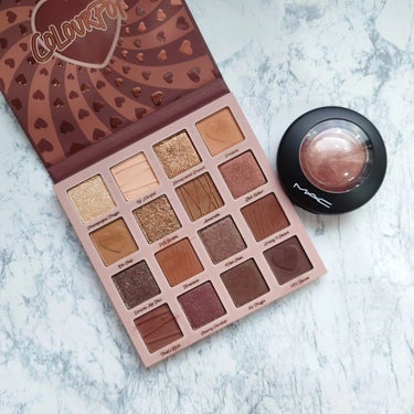 ColourPop Not a box of chocolatesのクチコミ「#いつかのメイク ⁡
⁡@colourpopcosmetics ⁡
⁡ #colourpopn.....」（3枚目）