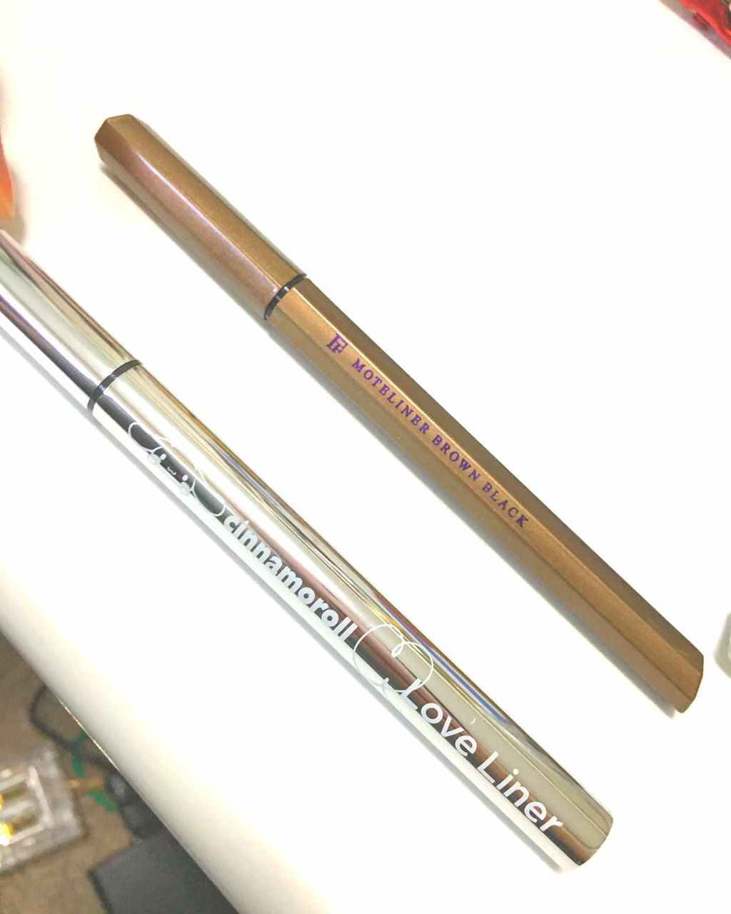 モテライナー リキッド/flowfushi/リキッドアイライナーを使ったクチコミ（2枚目）