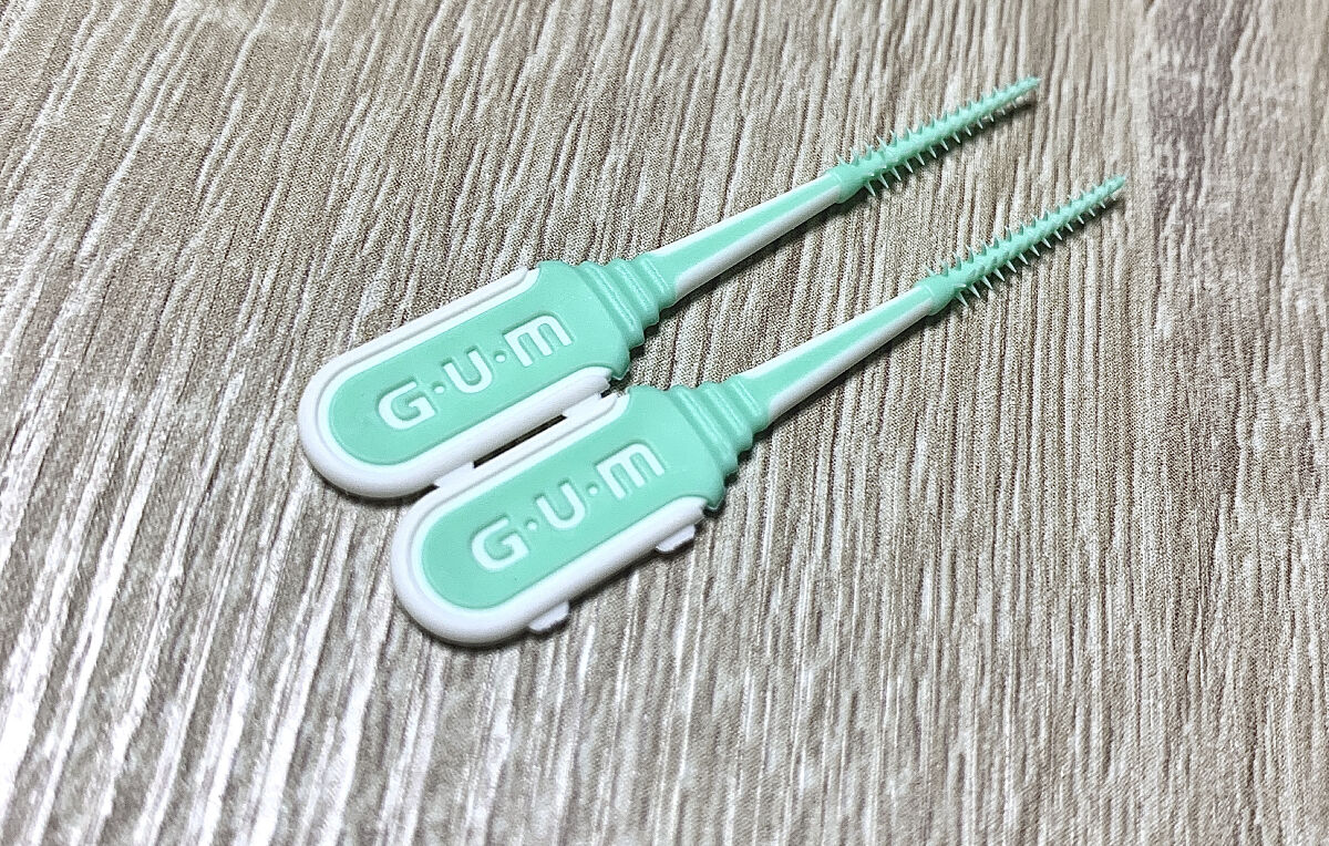 ガム ウェルプラス 曲がるソフトピック/GUM/デンタルフロス・歯間ブラシを使ったクチコミ（3枚目）