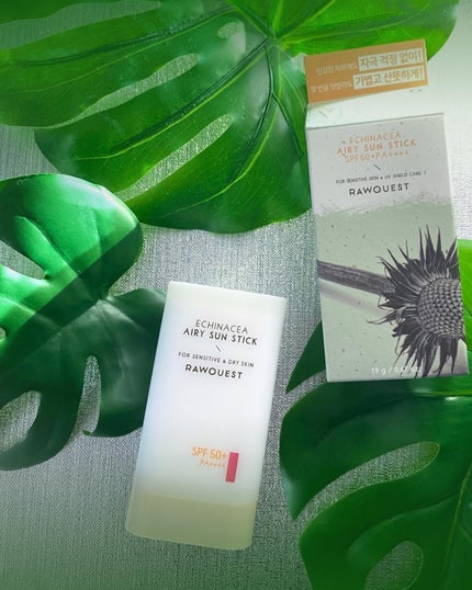 エネキシア エアリーサンスティック/RAWQUEST/日焼け止めスティックを使ったクチコミ(4枚目)