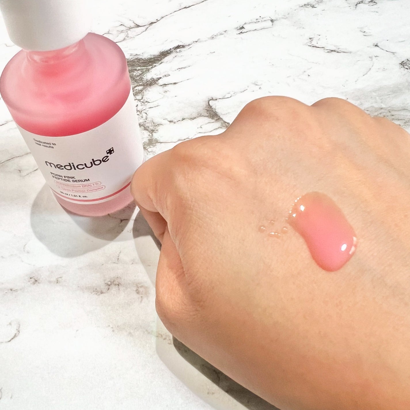 PDRNピンクアンプル PDRN 10,000ppm配合/MEDICUBE/美容液を使ったクチコミ(3枚目)