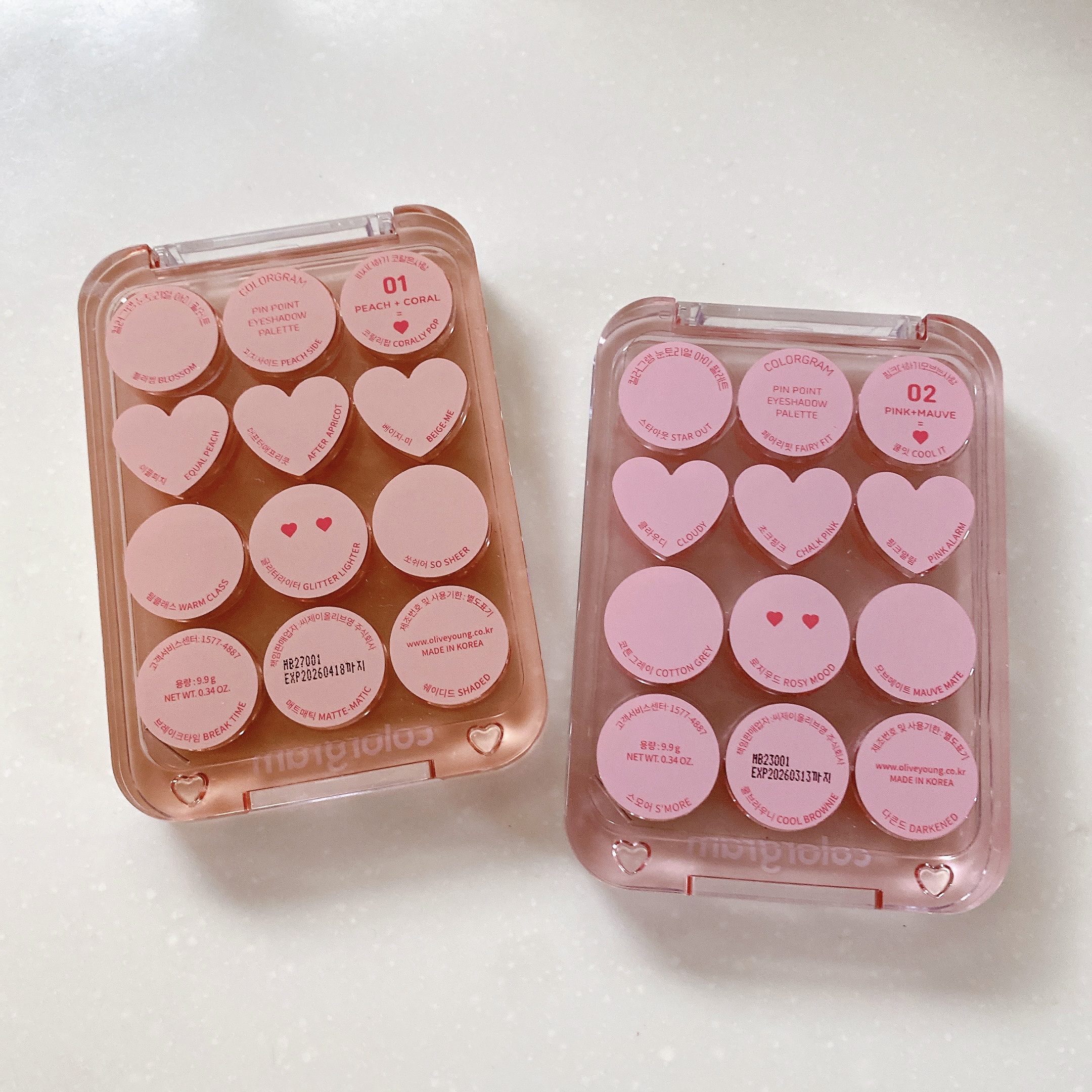 目元チュートリアルアイパレット/Colorgram/アイシャドウパレットを使ったクチコミ（3枚目）