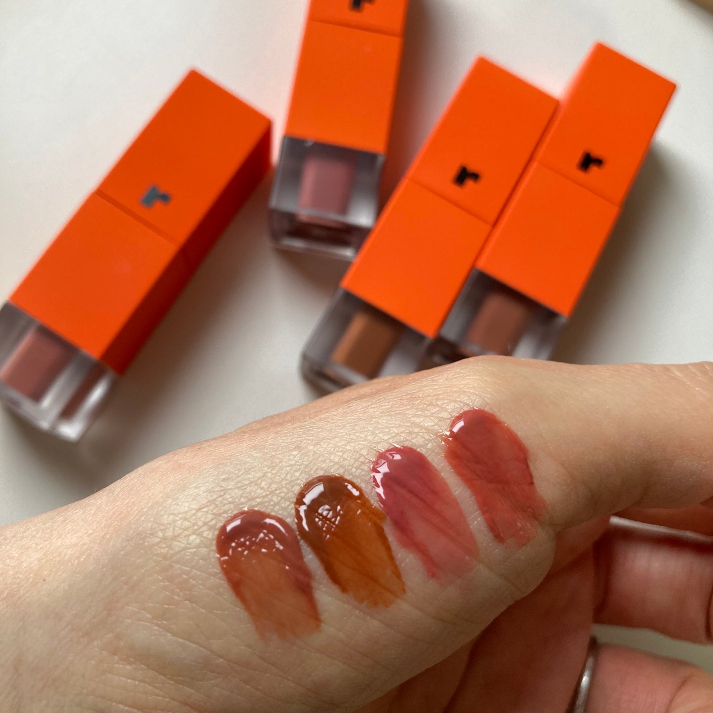 フルーティントブーケ/RICAFROSH/リップティントを使ったクチコミ(5枚目)