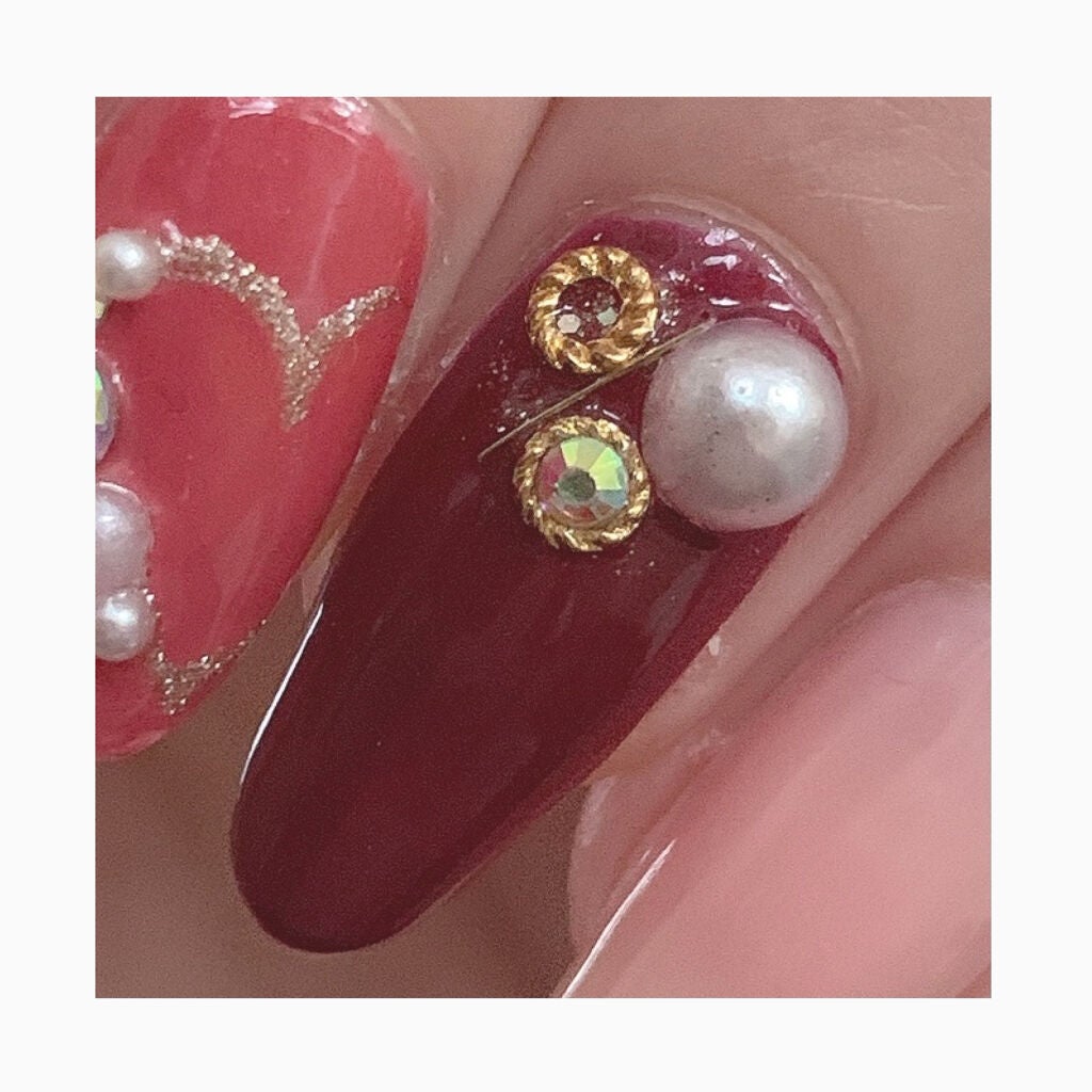 ウィンマックス パステルカラー ネイルエナメル/DAISO/マニキュアを使ったクチコミ(2枚目)