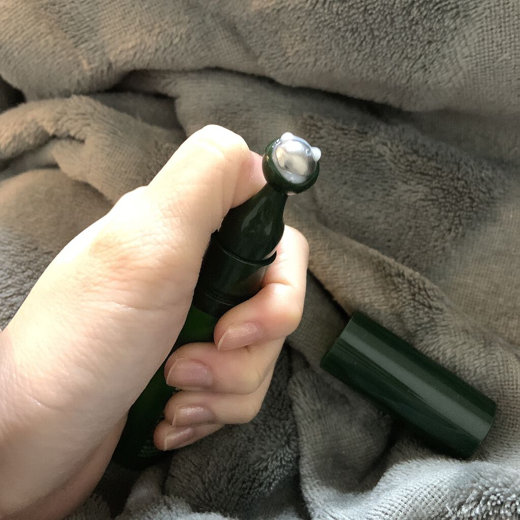 グリーンティーシード アイ&フェイスボール/innisfree/美容液を使ったクチコミ(3枚目)