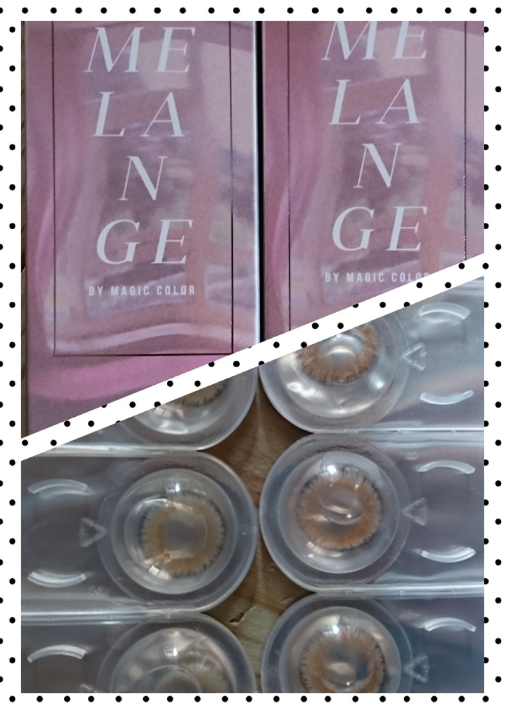MELANGE 1day/MELANGE BY MAGICCOLOR/ワンデー(1DAY)カラコンを使ったクチコミ(1枚目)