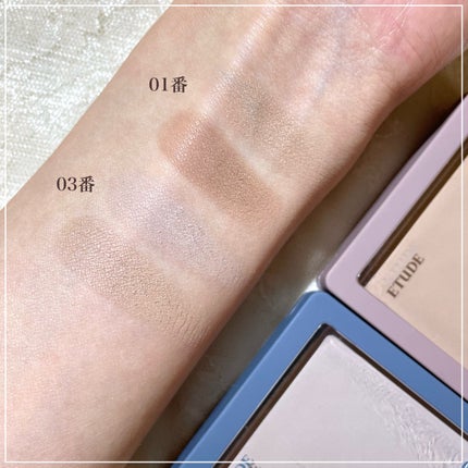 コントゥアパウダー/ETUDE/シェーディングを使ったクチコミ(3枚目)