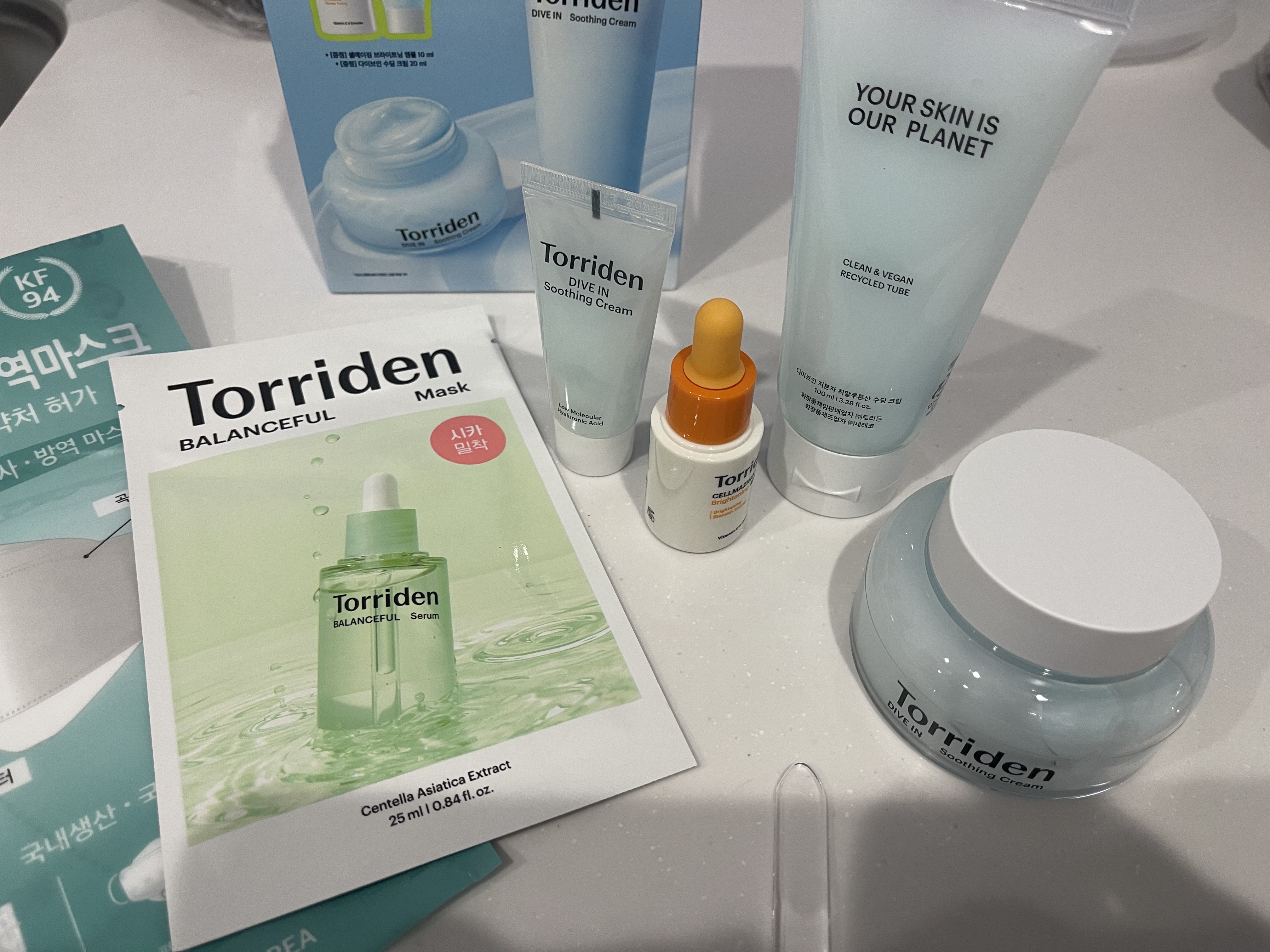 ダイブインスージングクリーム/Torriden/フェイスクリームを使ったクチコミ（1枚目）