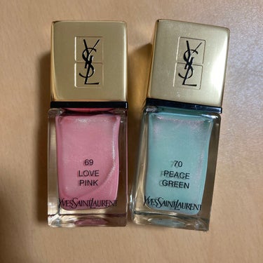 ラ ラック クチュール No.70 ピースグリーン/YVES SAINT LAURENT BEAUTE/マニキュアを使ったクチコミ（1枚目）