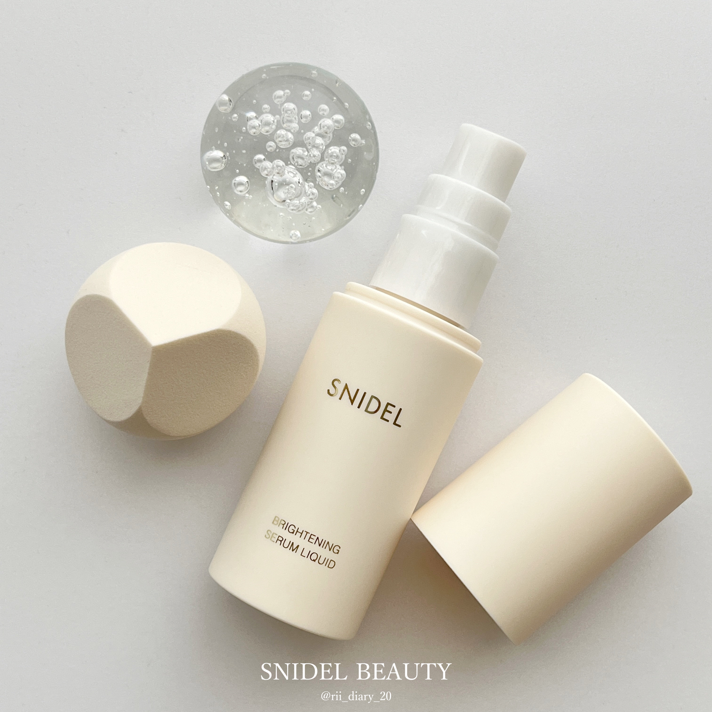 SNIDEL ブライトニング セラム リクイド/SNIDEL BEAUTY/リキッドファンデーションを使ったクチコミ（2枚目）