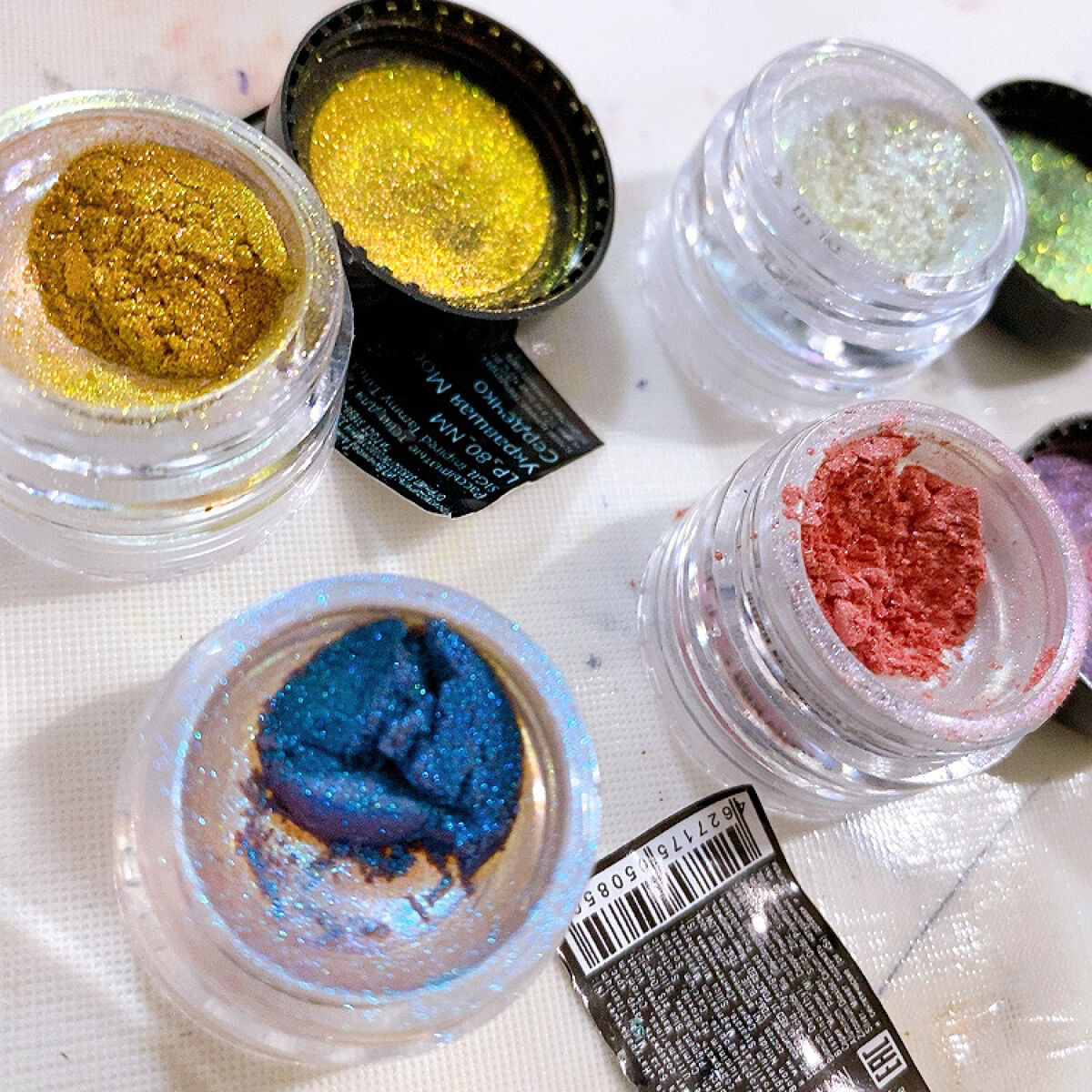 ラブ・ライナー リキッド グリッターコレクション オールドブルー/ラブ・ライナー/リキッドアイライナーを使ったクチコミ（2枚目）