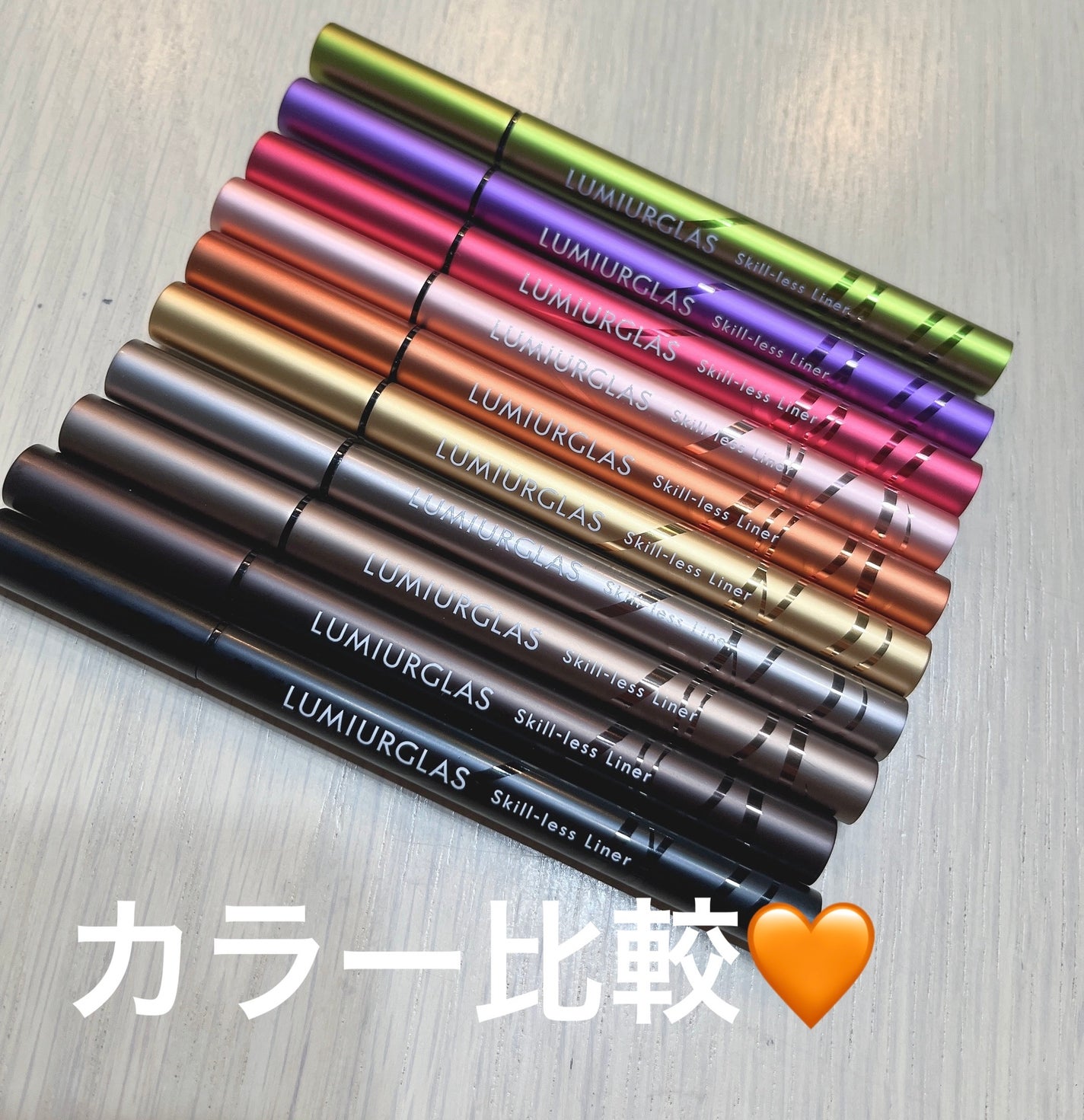 スキルレスライナー/LUMIURGLAS/リキッドアイライナーを使ったクチコミ(2枚目)