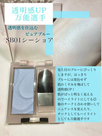 シームレストーン ブラッシュ/excel/パウダーチークを使ったクチコミ(3枚目)