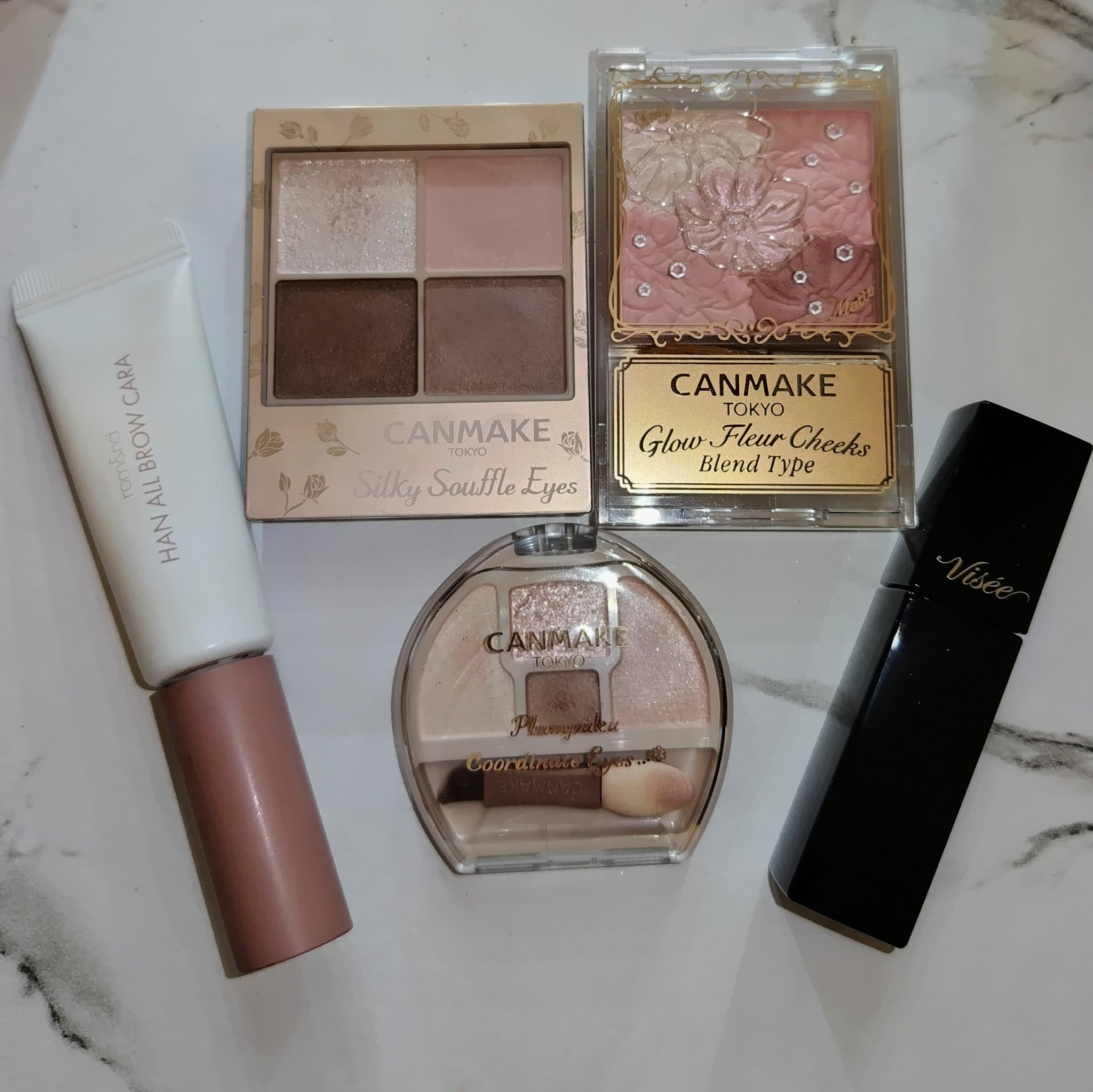 シルキースフレアイズ（マットタイプ）/キャンメイク/アイシャドウパレットを使ったクチコミ（2枚目）