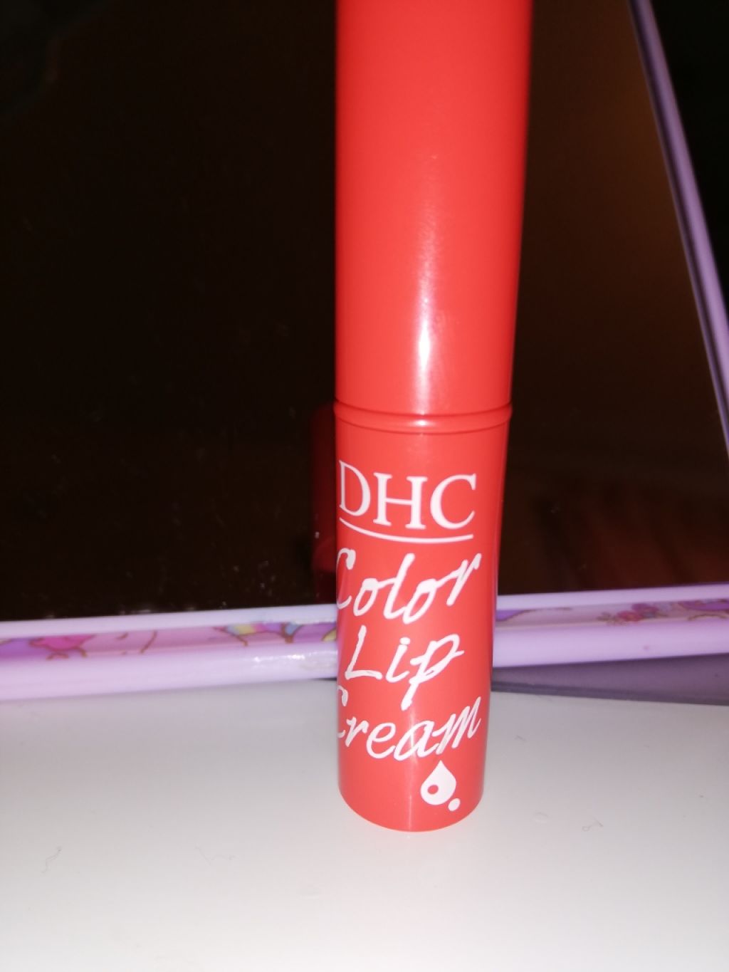 濃密うるみカラーリップクリーム/DHC/リップクリームを使ったクチコミ（1枚目）