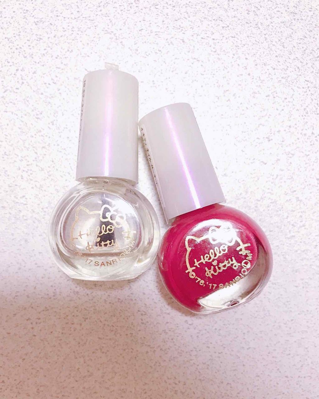サンリオネイル/DAISO/マニキュアを使ったクチコミ(1枚目)