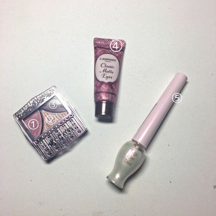 ジューシーピュアアイズ/キャンメイク/アイシャドウパレットを使ったクチコミ(2枚目)