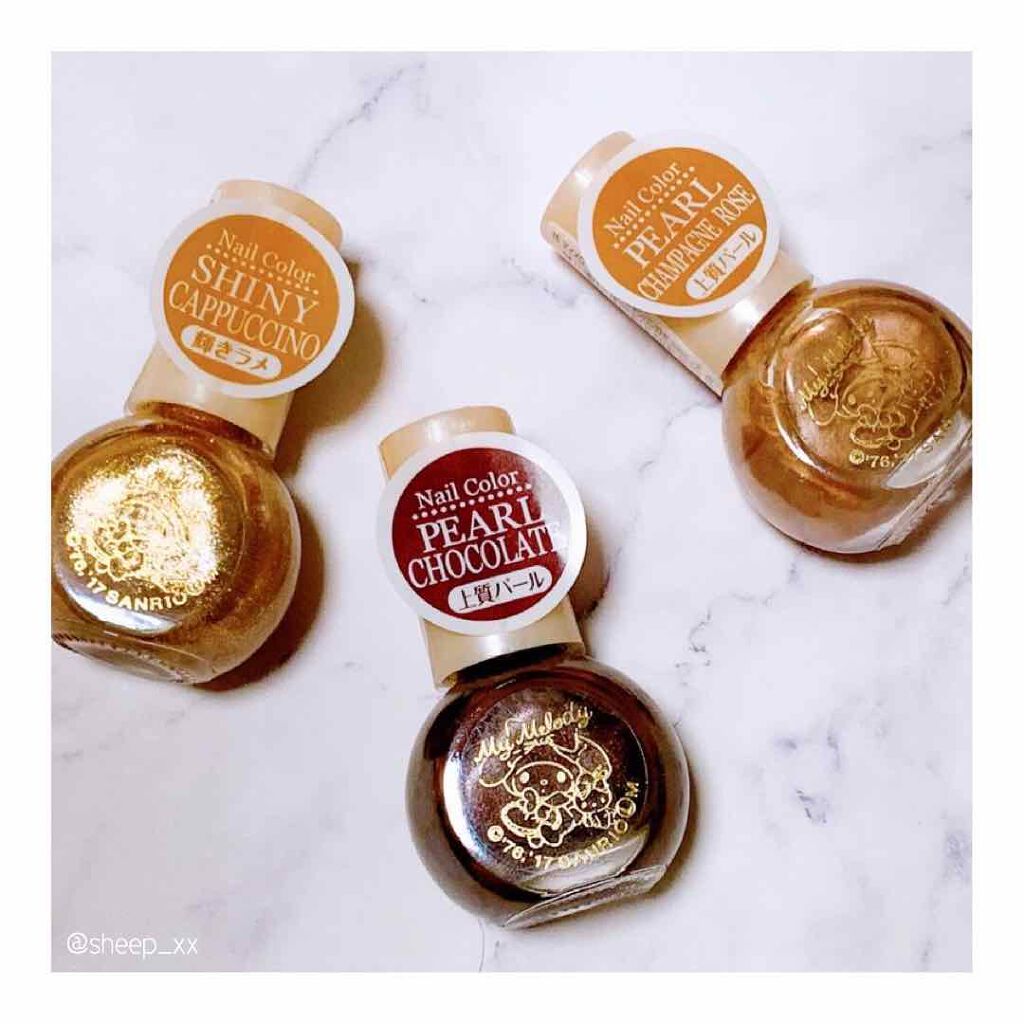 サンリオネイル/DAISO/マニキュアを使ったクチコミ（3枚目）