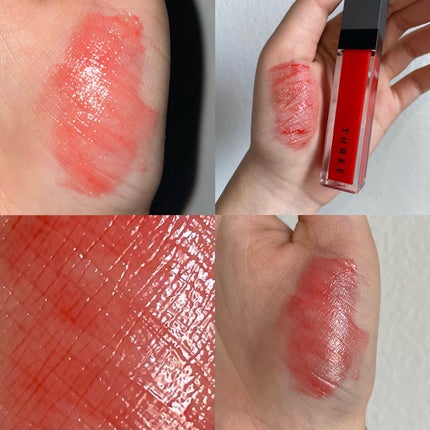 シマリング リップジャム/THREE/リップグロスを使ったクチコミ(2枚目)