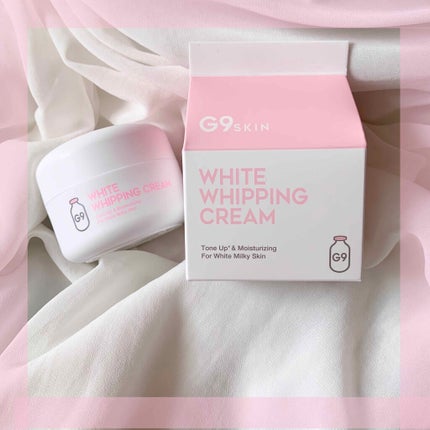 WHITE WHIPPING CREAM(ウユクリーム)/G9SKIN/化粧下地を使ったクチコミ(1枚目)