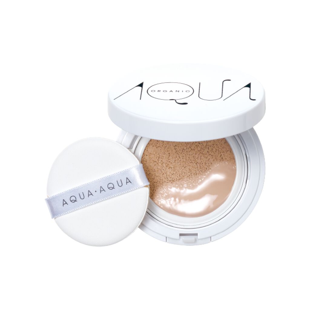 ひと塗りでツヤ肌に！オーガニッククッションファンデ（2枚目）