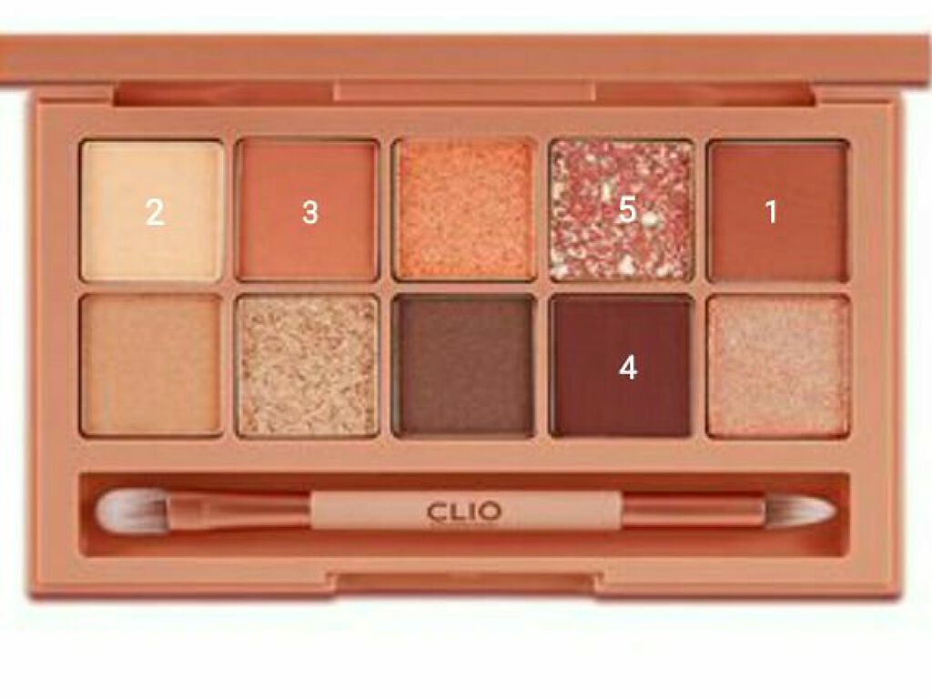 プロ アイ パレット/CLIO/アイシャドウパレットを使ったクチコミ(2枚目)