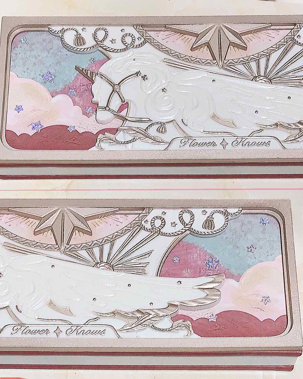 ユニコーンシリーズ アイシャドウパレット/FlowerKnows/アイシャドウパレットを使ったクチコミ(3枚目)