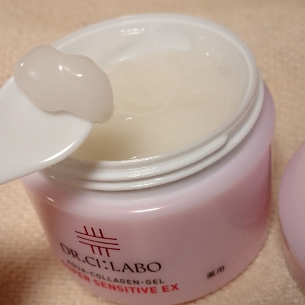 薬用アクアコラーゲンゲル スーパーセンシティブEX/ドクターシーラボⓇ/オールインワン化粧品を使ったクチコミ（3枚目）