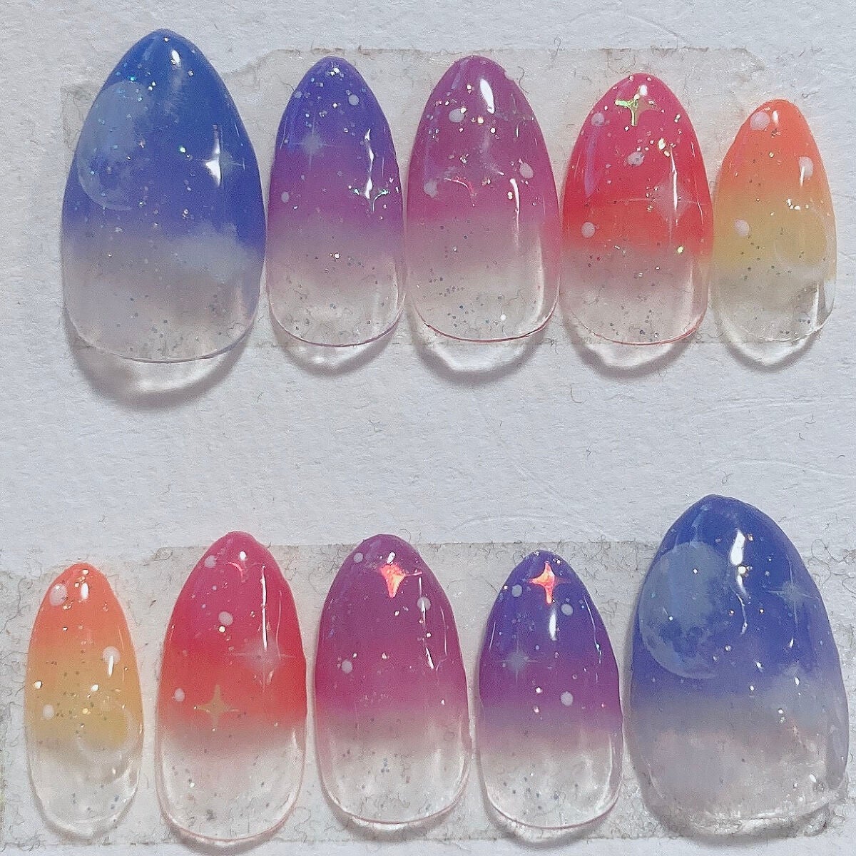 プチプライス カラージェル/Petit Price/ジェルネイルを使ったクチコミ(8枚目)