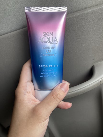 スキンアクア トーンアップUVエッセンス/スキンアクア/日焼け止めクリームを使ったクチコミ(1枚目)