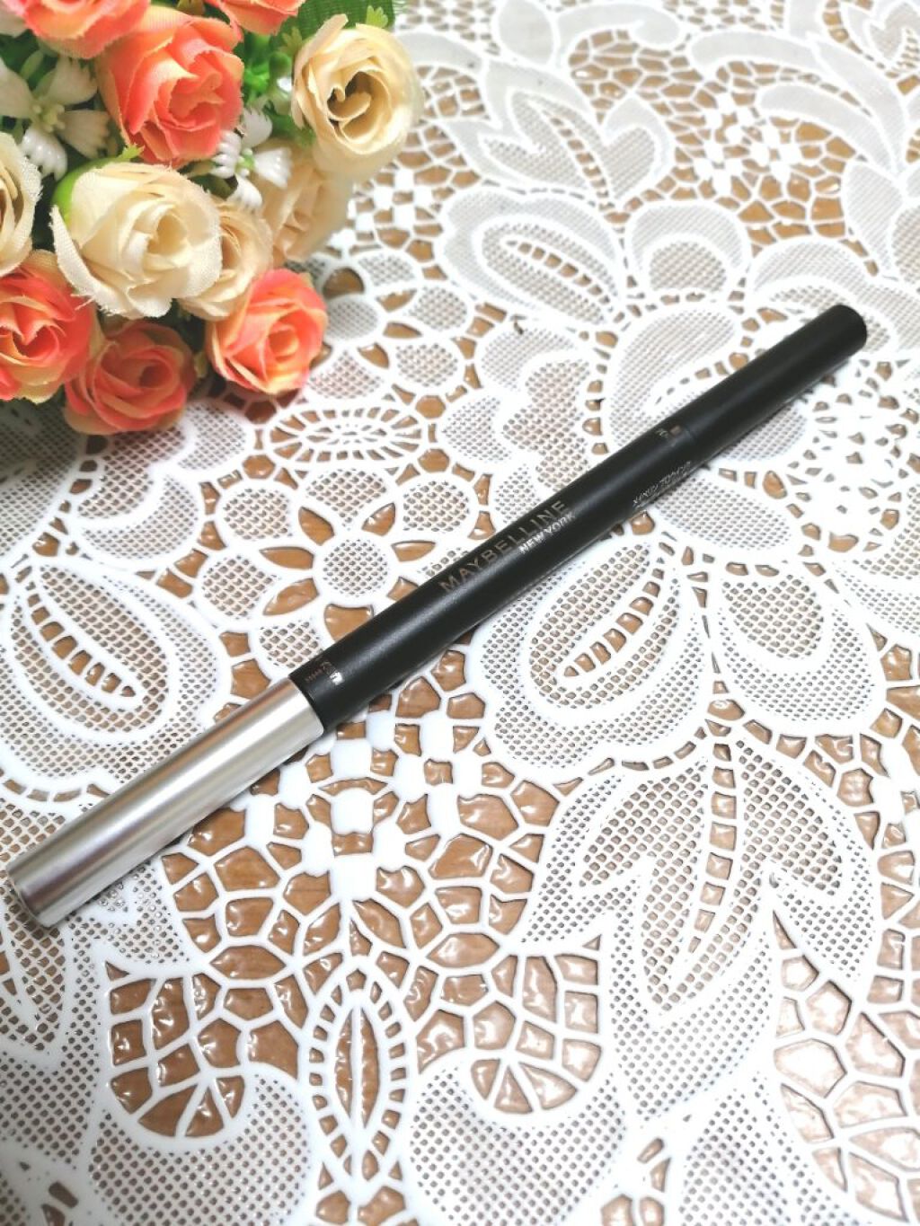 ブロウインク カラーティントデュオ 01 クールアッシュブラウン/MAYBELLINE NEW YORK/眉ティントを使ったクチコミ（1枚目）