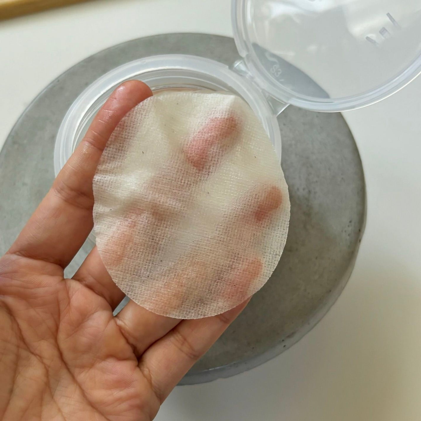 ジンジャーアクアリリーフパッド 60枚/Bonajour/トナーパッドを使ったクチコミ(4枚目)