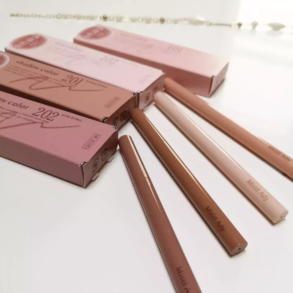 ぷっくりアイカラーペンシル/ミゼルエディ/スティックアイシャドウを使ったクチコミ（1枚目）