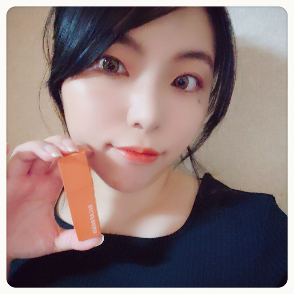 ジューシーリブティント/RICAFROSH/リップティントを使ったクチコミ（2枚目）