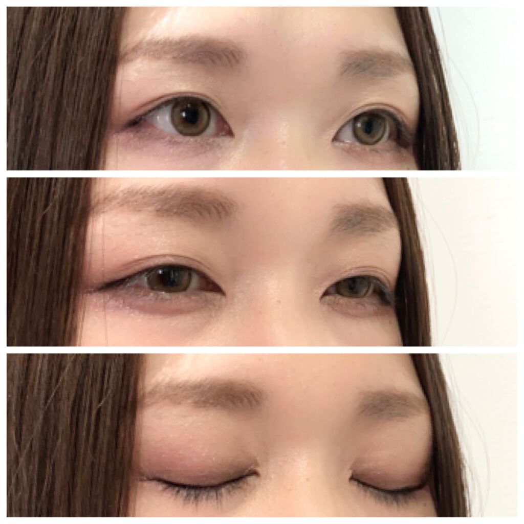 デューイグロッシーアイズ グレープ/MISSHA/ジェル・クリームアイシャドウを使ったクチコミ（2枚目）