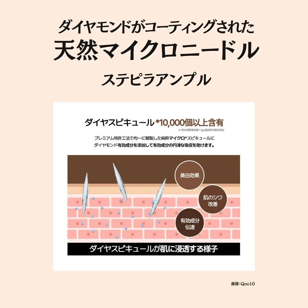 ダイヤスピキュール/NUDIQUE/美容液を使ったクチコミ(3枚目)