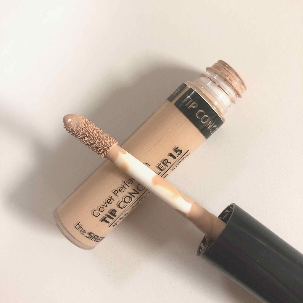 カバーパーフェクション チップコンシーラー/the SAEM/リキッドコンシーラーを使ったクチコミ(2枚目)