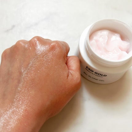 EXO GOLDオールインワンジェル/Natura+Salon/オールインワン化粧品を使ったクチコミ(4枚目)