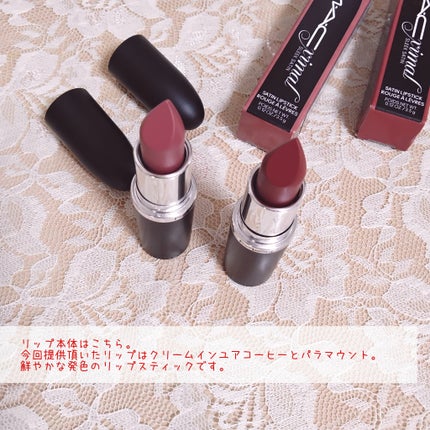 マキシマル スリーク サテン リップスティック/M・A・C/口紅を使ったクチコミ(5枚目)