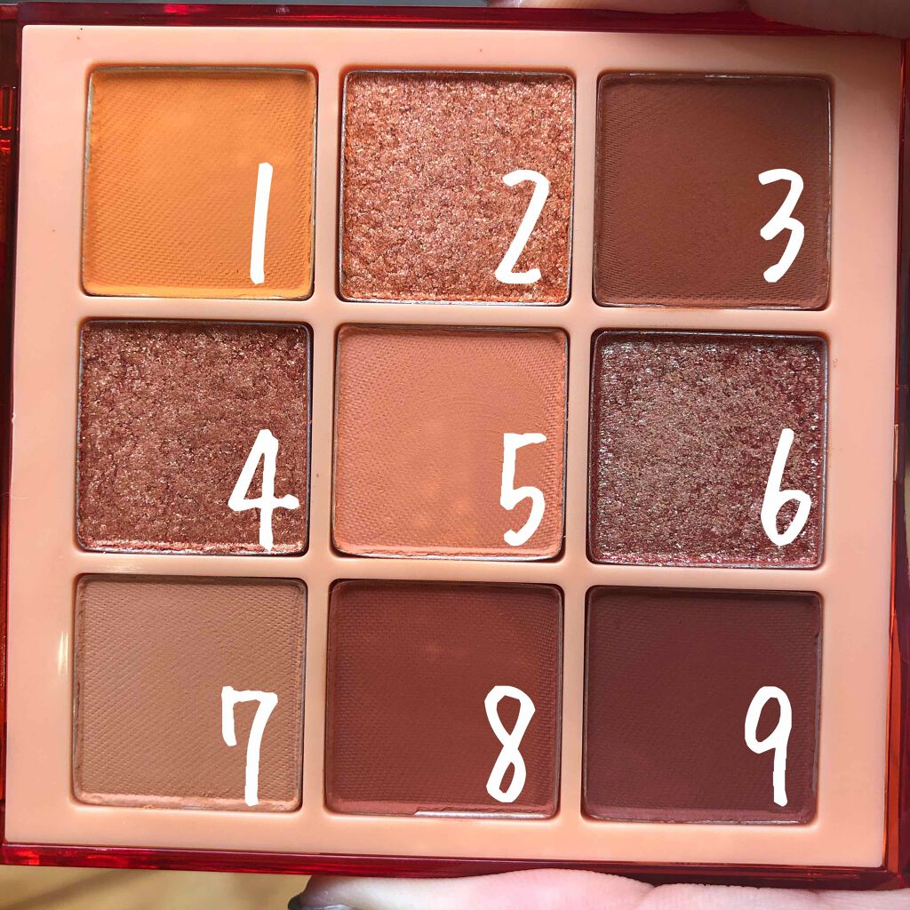 ジューシーオレンジパレット/innisfree/アイシャドウパレットを使ったクチコミ（2枚目）