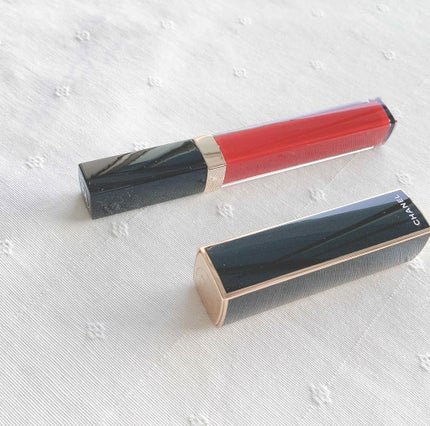 ルージュ アリュール 807 ルージュ デリシュー/CHANEL/口紅を使ったクチコミ(1枚目)