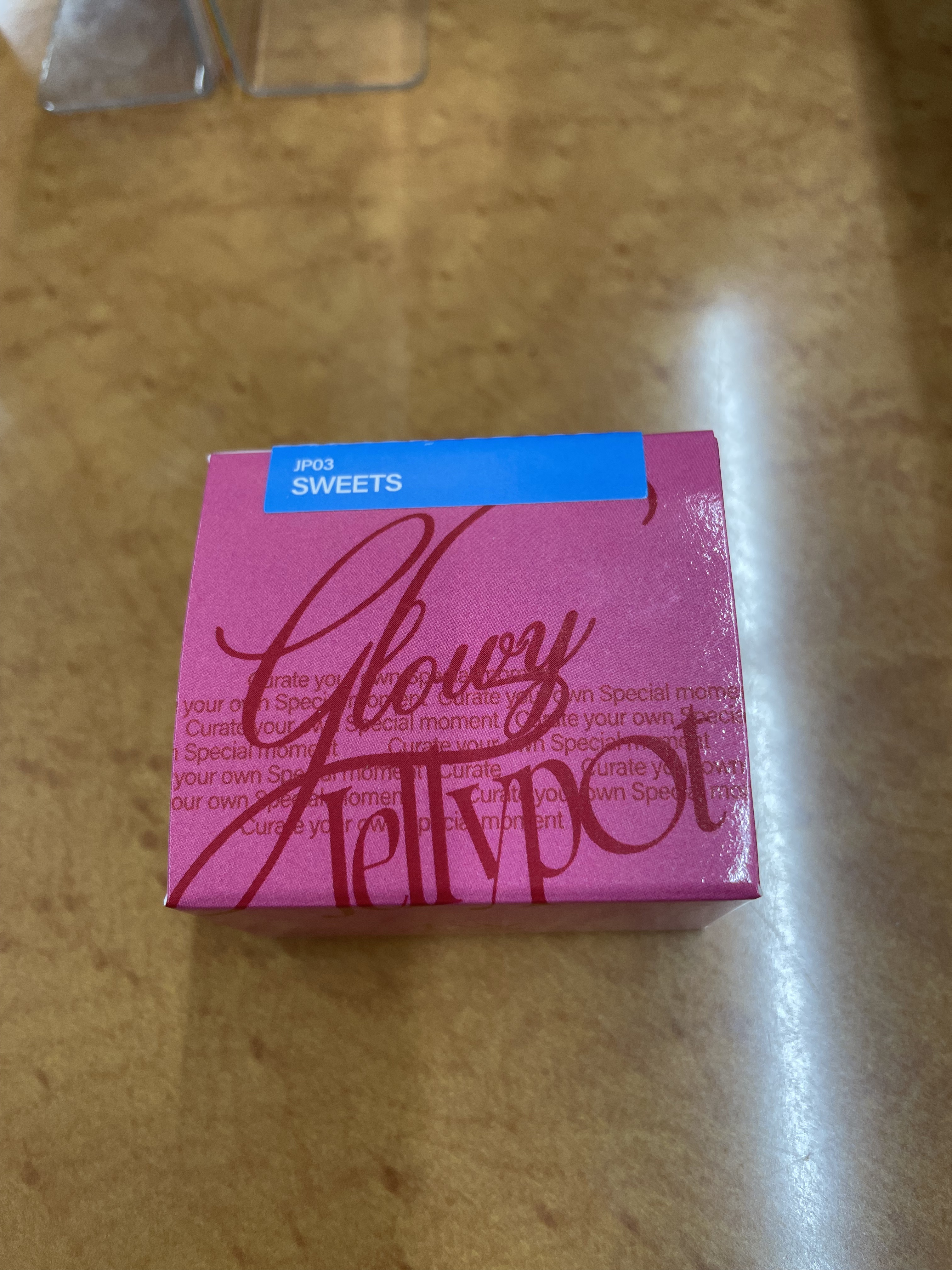 フィー リップアンドチーク グローイジェリーポット JP03 スイーツ/fwee/リップグロスを使ったクチコミ（1枚目）