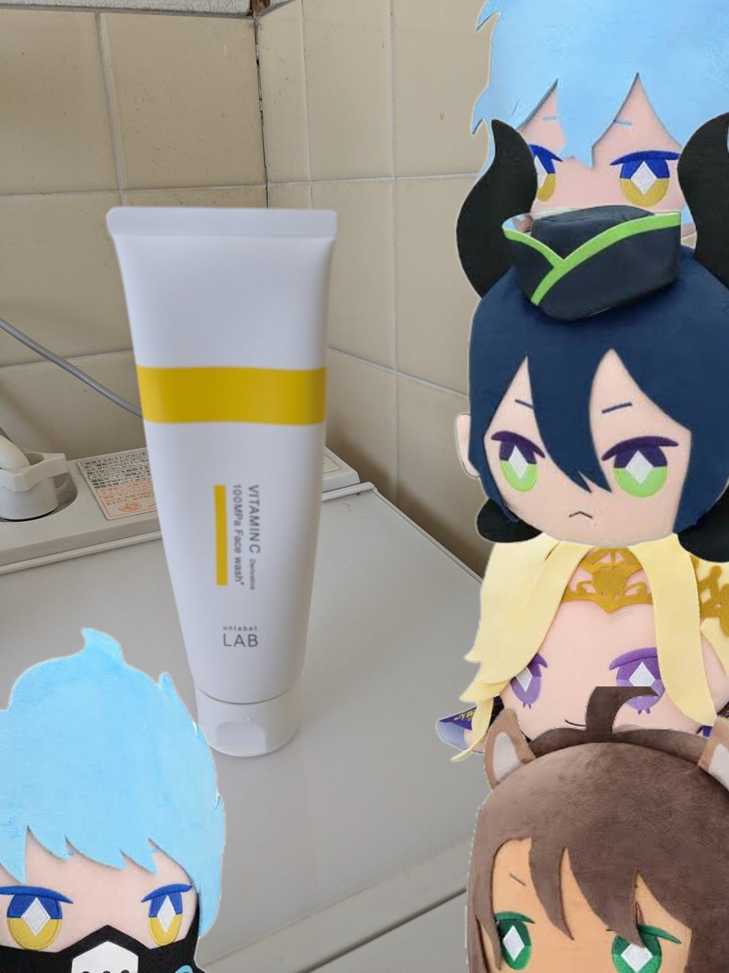 ラボ V フェイスウォッシュ/unlabel/洗顔フォームを使ったクチコミ(1枚目)