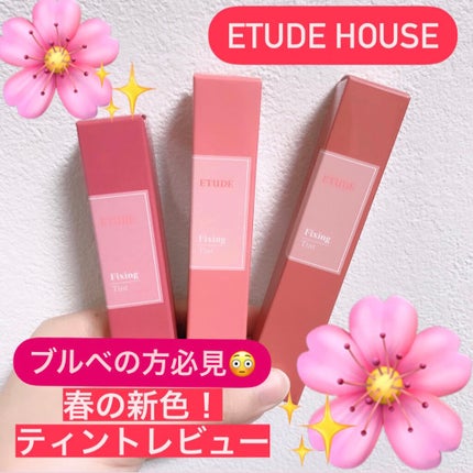 フィクシングティント/ETUDE/リップティントを使ったクチコミ(1枚目)
